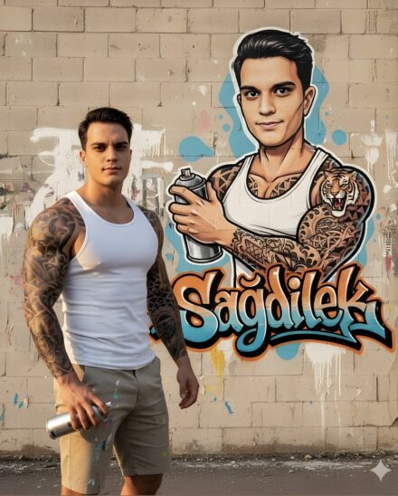 Graffiti-Style Cartoons prompt