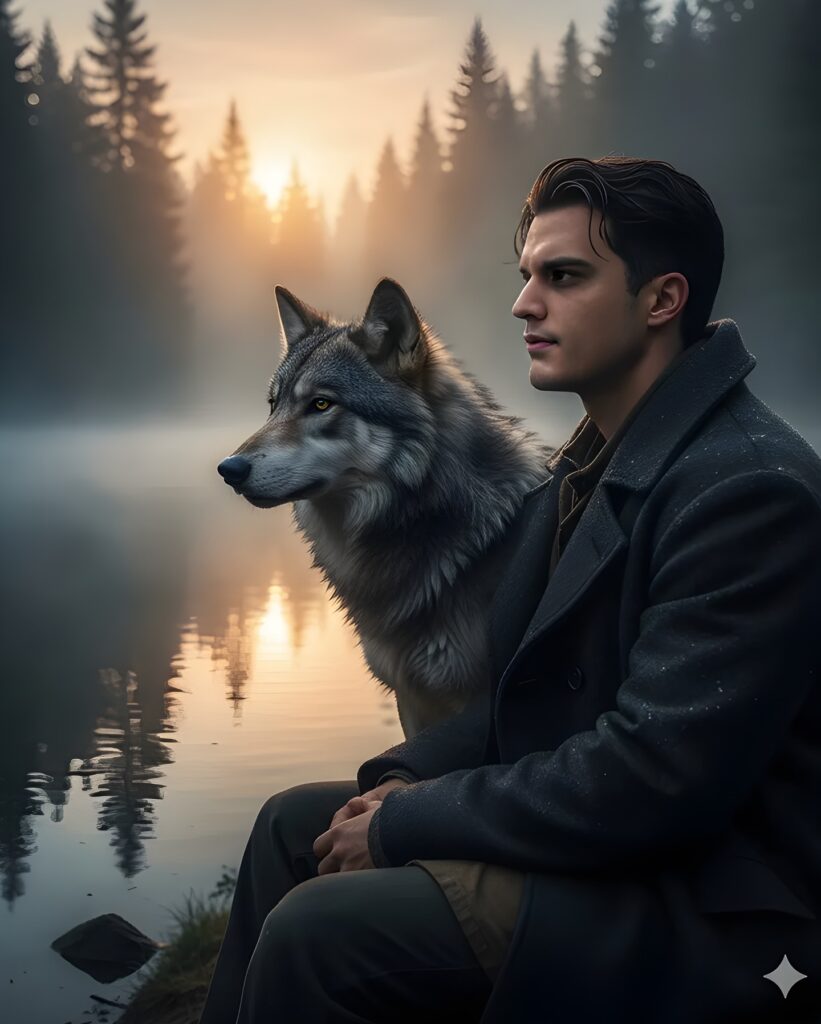 man wolf prompt nano banana