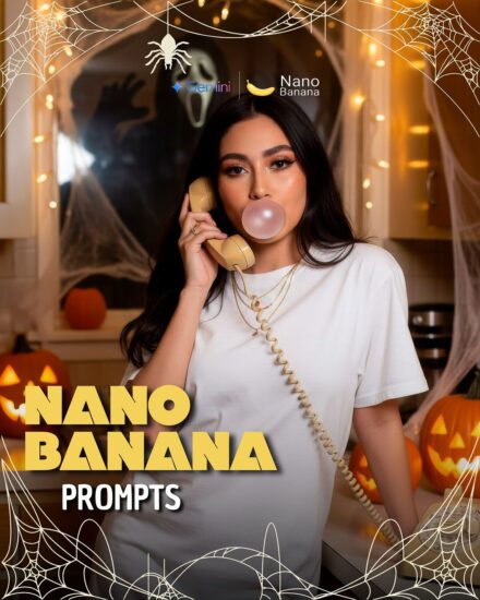 4 halloween Nano Banana Prompts for Girl’s Night!