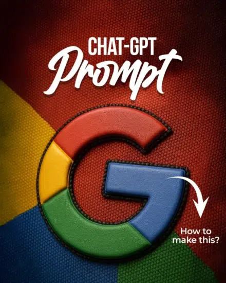 Turn any logo to PVC rubber with this prompts ultra-realistic PVC rubber patches google logo